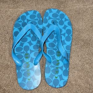 Coach Flip Flops